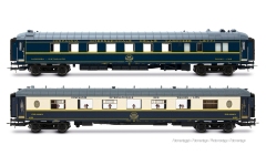 Rivarossi HR4428 - H0 - 2-tlg. Set Personenwagen Pistoiesi, CIWL, Ep. IV